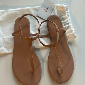 Tkees Mariana Sandal in Pout - Size 8 - BRAND NEW